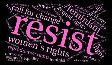 Kelime bulutu resist