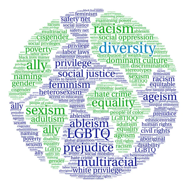Слово о разнообразии — стоковый вектор