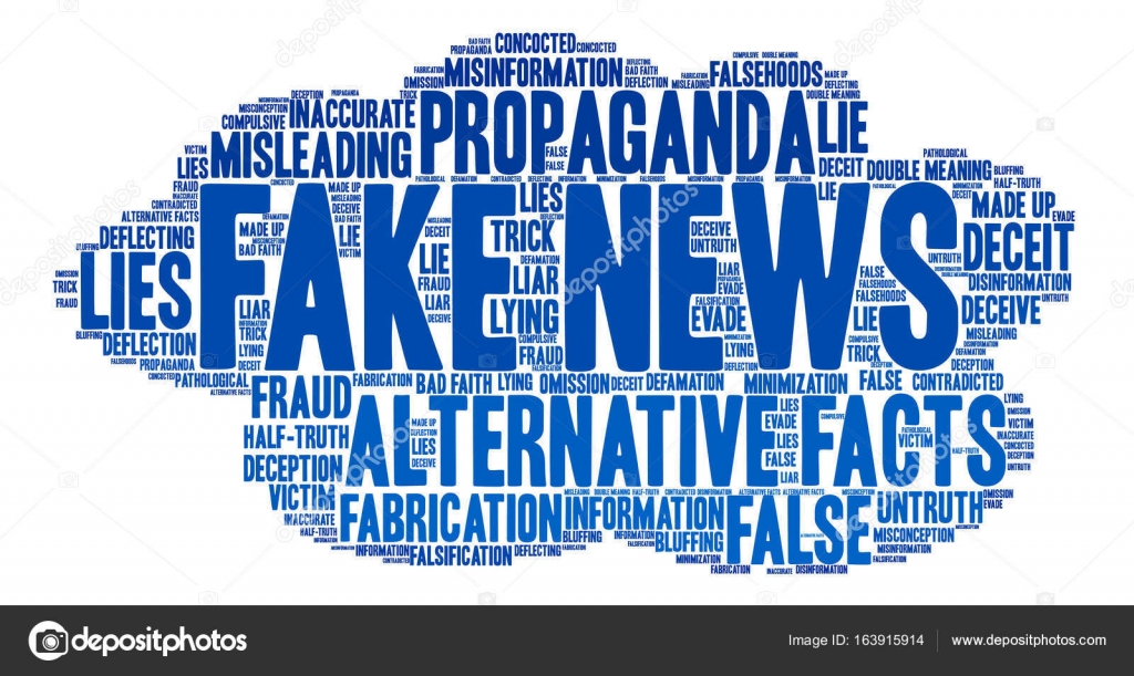 Fake News Word Cloud Stock Vector by ©arloo 163915914