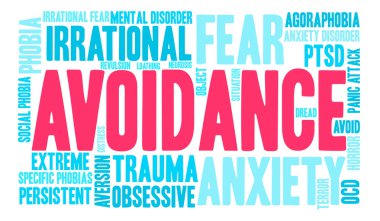 Kaçınma kelime bulutu