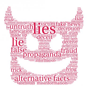 Yalan kelime bulutu