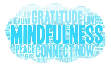 Mindfulness kelime bulutu