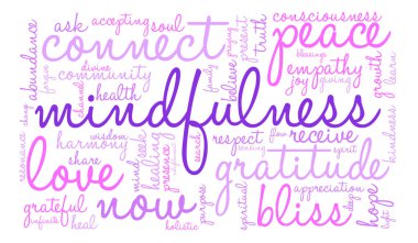 Mindfulness kelime bulutu