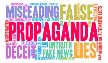 Propaganda kelime bulutu