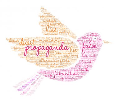 Propaganda kelime bulutu