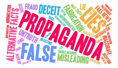 Propaganda kelime bulutu