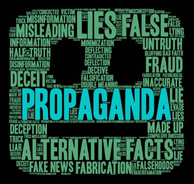 Propaganda kelime bulutu