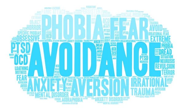 Kaçınma kelime bulutu