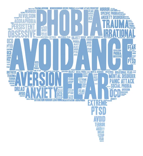 Kaçınma kelime bulutu