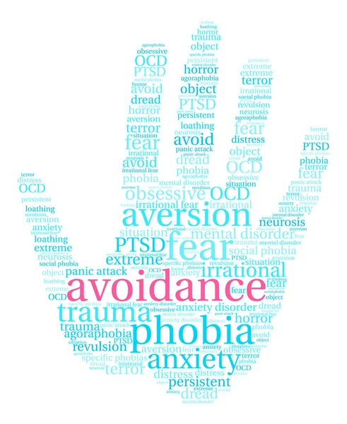 Kaçınma kelime bulutu