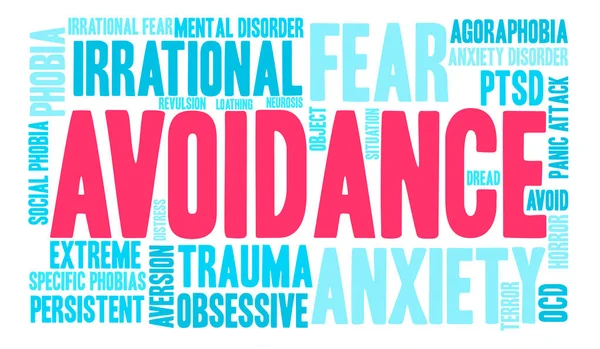 Kaçınma kelime bulutu