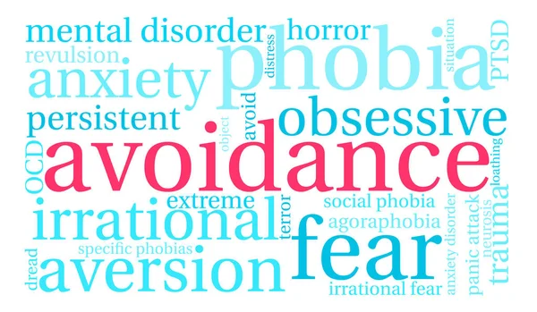 Kaçınma kelime bulutu