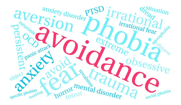 Kaçınma kelime bulutu