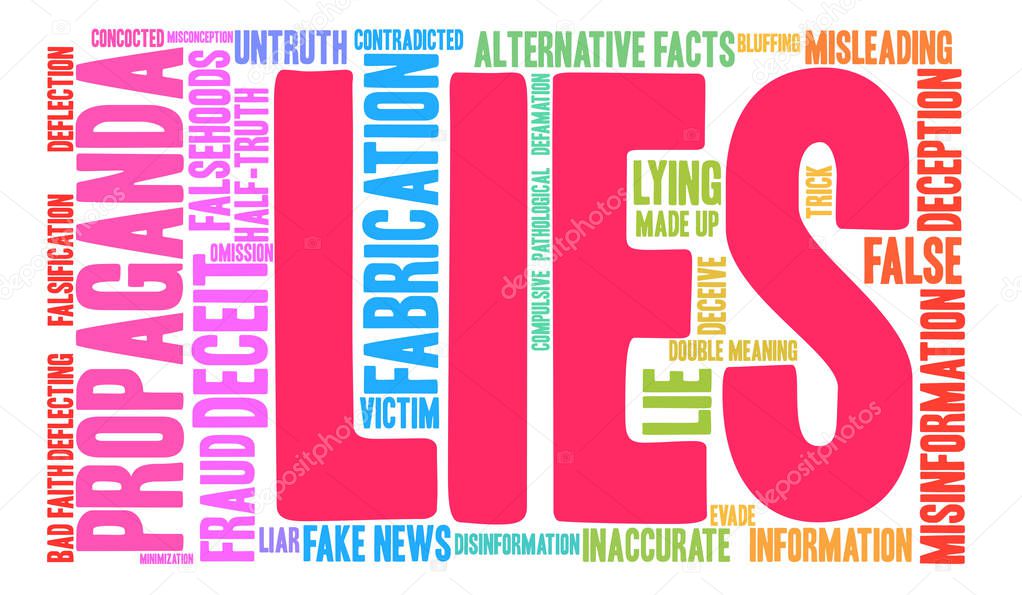 Lies Word Cloud