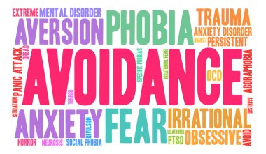 Kaçınma kelime bulutu