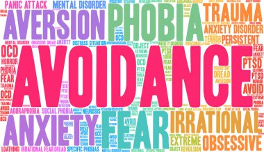 Kaçınma kelime bulutu