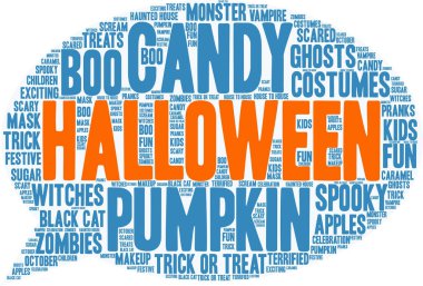 Cadılar Bayramı kelime bulutu