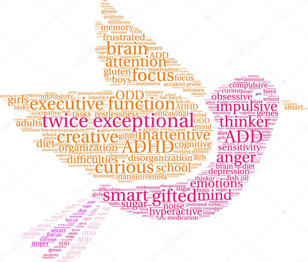 Twice Exceptional Word Cloud