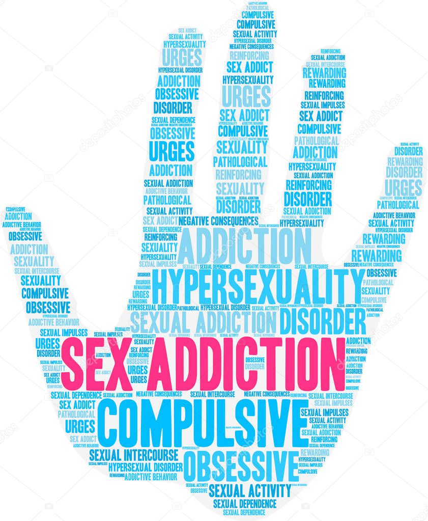 Sex Addiction Word Cloud
