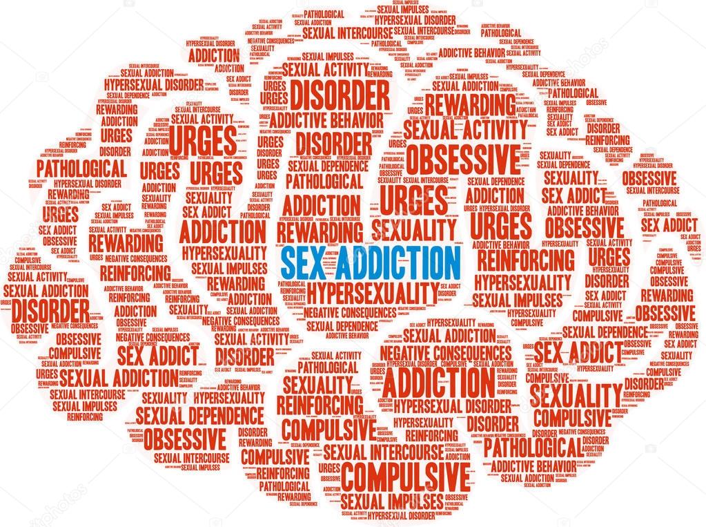 Sex Addiction Word Cloud