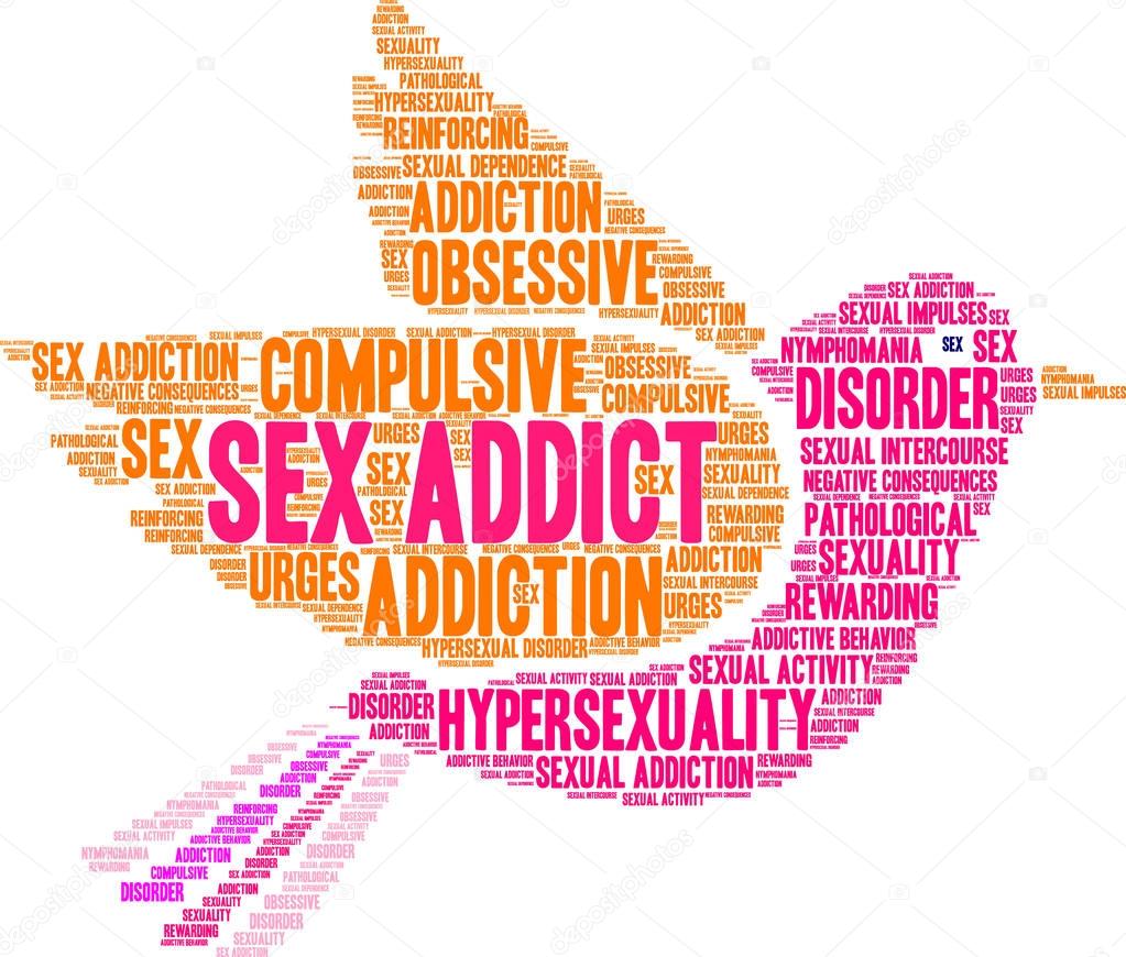 Sex Addict Word Cloud
