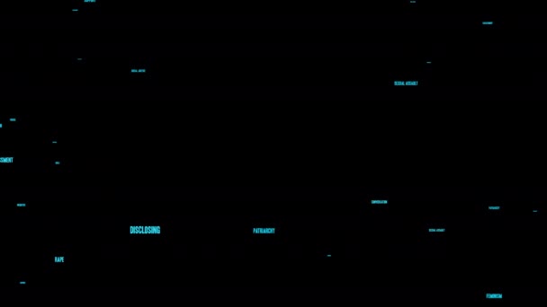 Me Too mot nuage sur un fond noir .