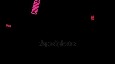 Umut sözcüğü bulut beyaz bir arka plan üzerinde.