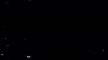 Çalışma bellek DEHB siyah bir arka plan üzerinde kelime bulutu animasyonlu. 