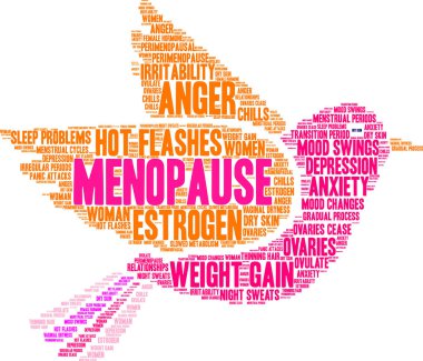 Menopause Word Cloud clipart