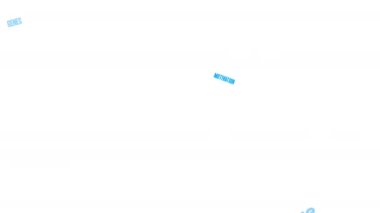 Beyaz bir arka plan üzerinde kelime bulut ekle.