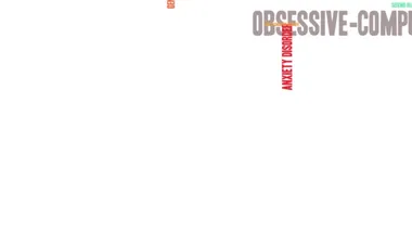Beyaz arka plan üzerinde Obsessions kelime bulut.