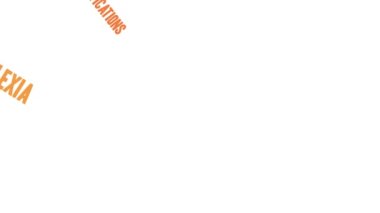 Öğrenme özürü kelime bulut beyaz bir arka plan üzerinde.