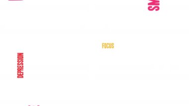 Beyaz bir arka plan üzerinde kelime bulut ekle.