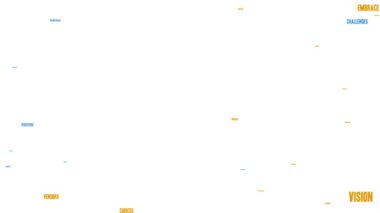Beyaz bir arka plan üzerinde Girişimcilik Word Cloud kum.