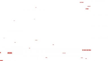 Beyaz bir arka plan üzerinde affirmations kelime bulutu.