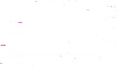 Takıntılar beyaz arka planda canlandırılmış kelime bulutu.