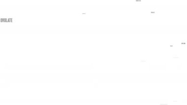 Beyaz arkaplanda menopoz canlandırmalı kelime bulutu.