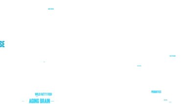 Zihinsel Zindelik Beyni Beyaz arka planda kelime bulutu.