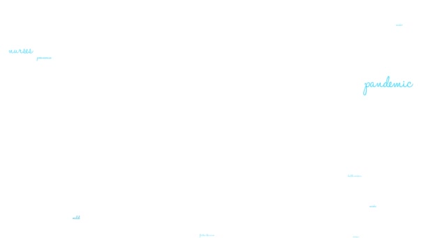 Covid 19白色背景下的动画云彩 — 图库视频影像