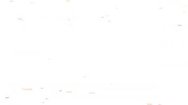 Beyaz arka planda sosyal uzaklık canlandırma kelime bulutu.