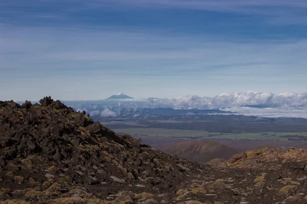 Cruzamento alpino tongariro — Fotografia de Stock