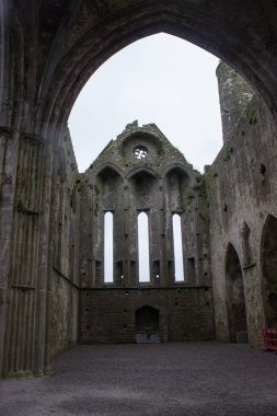 Cashel kaya: içinde görünüm Katedrali Harabeleri