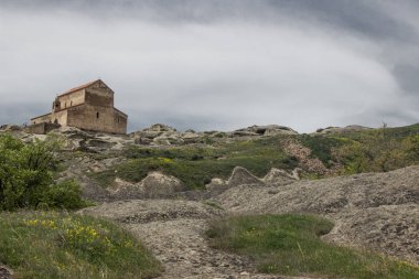 Uplistsikhe - Gürcistan'daki mağara city - Uplistsuslis Eklesia