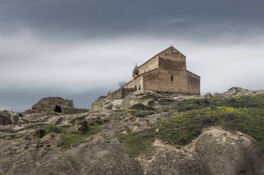 Uplistsikhe - Gürcistan'daki mağara city - Uplistsuslis Eklesia