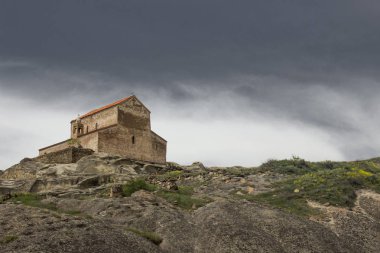 Uplistsikhe - Gürcistan'daki mağara city - Uplistsuslis Eklesia