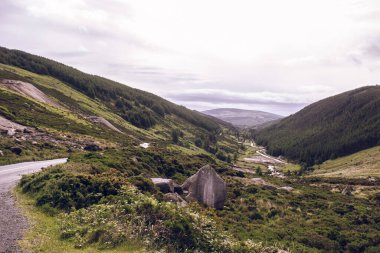 Wicklow Dağları (İrlanda) manzarası