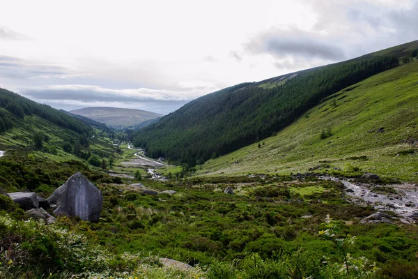 Krajina Wicklow Mountains (Irsko) — Stock fotografie