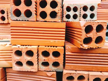 kırmızı tuğla duvar dokusu