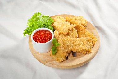 Kızarmış balık restoranında fişleri