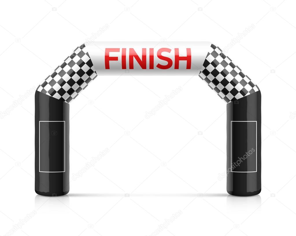 inflatable finish line arch